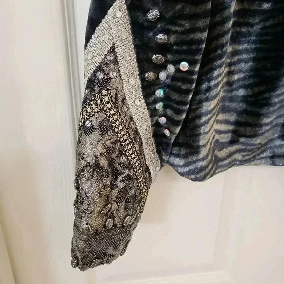 Sandy Starkman - Boston Proper Embellished Jacket - Picture 5 of 9